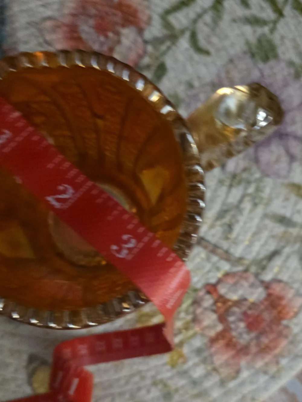 Vintage Gold Irridescent Carnival Glass